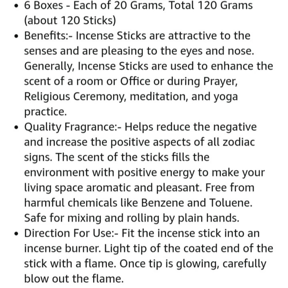 Incense Sticks ๐ฅ - Picture 7 of 7